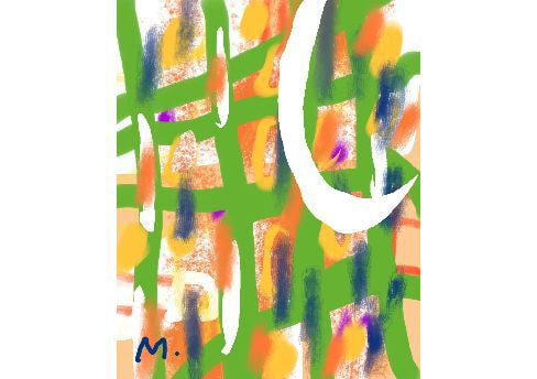 障がい者アート空叶論さん 絵画